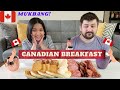 Canadian Breakfast Mukbang! Maple syrup in everything! |Katrina Sharp