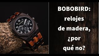 Bobo Bird: relojes de madera, ¿por qué no?