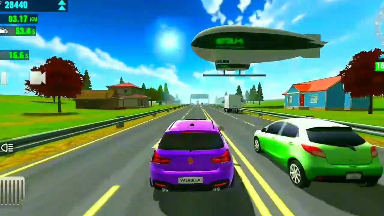 Car Driving Challenge With No Breaks | Racing Limits | Games