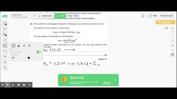 Deducing mechanism of reaction from rate equation - A Level Chemistry OCR AQA Edexcel