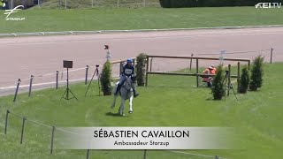 Sébastien Cavaillon et Quatchina Blue z - CCI4* Avenches 2022