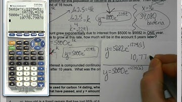 Honors Algebra 2   Unit 4   8.8 Using Exponent and Log Functions