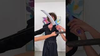 Sword Fight In Slow Motion