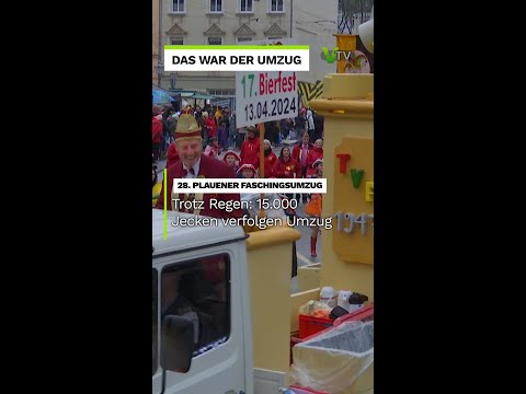 Die besten Bilder vom Plauener Faschingsumzug 2024 | V.TV