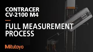 CONTRACER CV-2100 M4 - FULL MEASUREMENT PROCESS