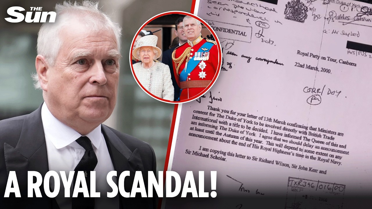 Revealed: Shocking Documents Indicate the Queen Advocated for Andrew as Trade Envoy!