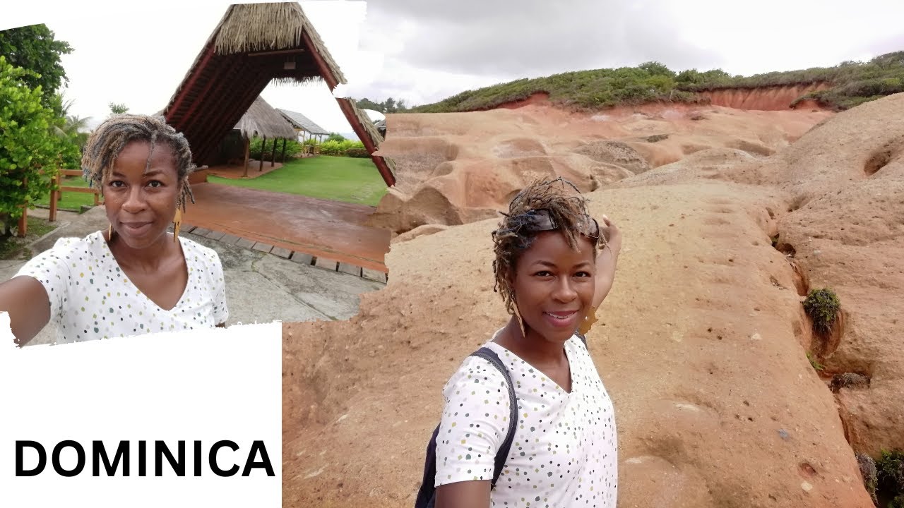 Red Rocks was Beautiful ! |  We Visited the Carib Reserve In Dominica | Vlog