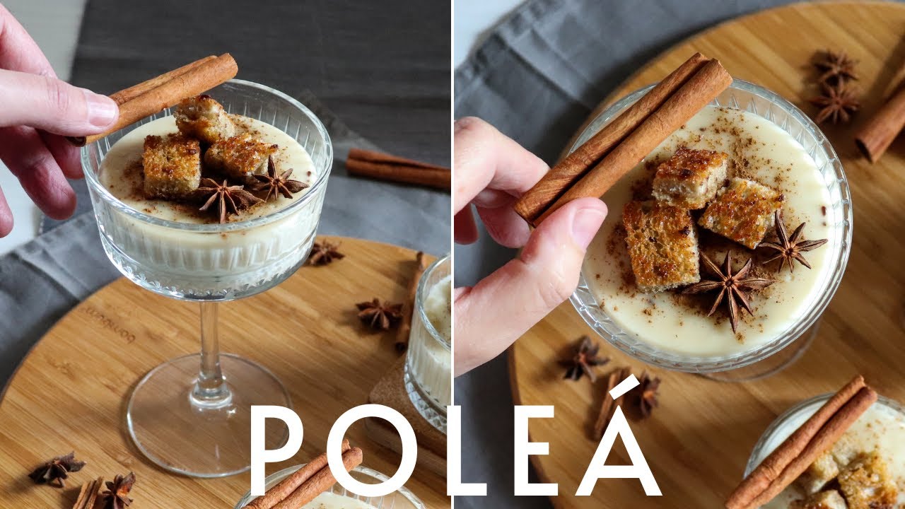 The Spanish PUDDING with ANISE & SWEET CROUTONS POLEÁ! (A delicacy