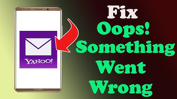 ✅How to Fix Yahoo Mail App Oops something Went Wrong Error on Android ✅