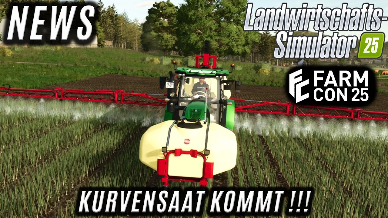 LS25 News FarmCon25 - Alles zu Zwiebeln und neue Maschinen und Marken + LEAK zum 3. DLC