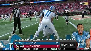 Lions Superstar Qb Tim Boyle Throws Td To Amon-Ra St. Brown