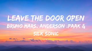 Bruno Mars, Anderson .Paak & Silk Sonic – Leave The Door Open (Lyrics) 🎵 |  Lyric Video