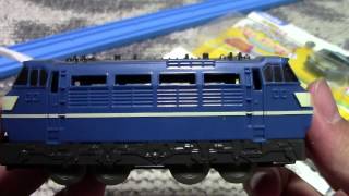 プチ電車シリーズ　EF66形　開封