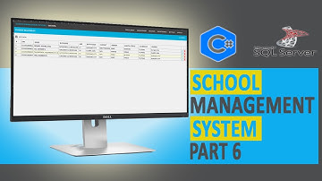 School Management System | Part 6 Passing Data From DataGridView To Form