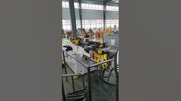 Fast pipe bending machine electric bicycle parts making #Shorts #pipebending #pipebender