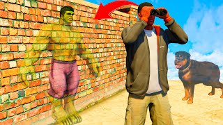 Franklin Trying To Find Hidden HULK In Hide & Seek In GTA 5 ! (GTA 5 Mods)