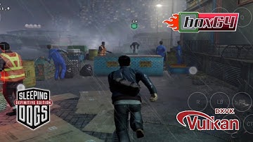 Sleeping Dogs: Definitive Edition (Windows) Android Gameplay | Box64Droid Emulator Wine 8.7