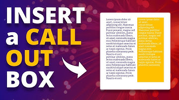 How to Insert a Call-Out Box in a Microsoft Word Document 🔥 [WORD TIPS!📃]
