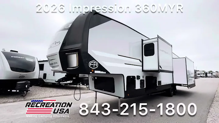 New 2026 Forest River RV Impression 360MYR Fifth Wheel @recreationusa