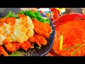激辛グルメ冒険！チキン南蛮と激辛そば店舗横断食べ歩き！