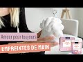 Célébrez un amour inoubliable avec le Kit d&#39;empreintes de main AMARI !💞🎁