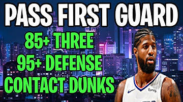 ABSOLUTE BEST BUILD NBA 2K21 NEXT GEN (BEST PASS FIRST GUARD BUILD 2K21 NEXT GEN) CRAZY DEFENSE