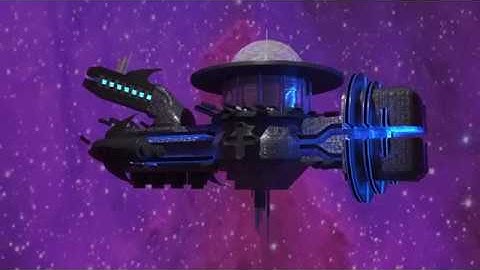 CGI Spaceship Animated - Douglas Marshall
