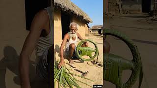 Incredible Fortuner Made Ade From Plam Leaf | Hand Craf | Woods Craft #shorts #woodscraft #ptsmekar