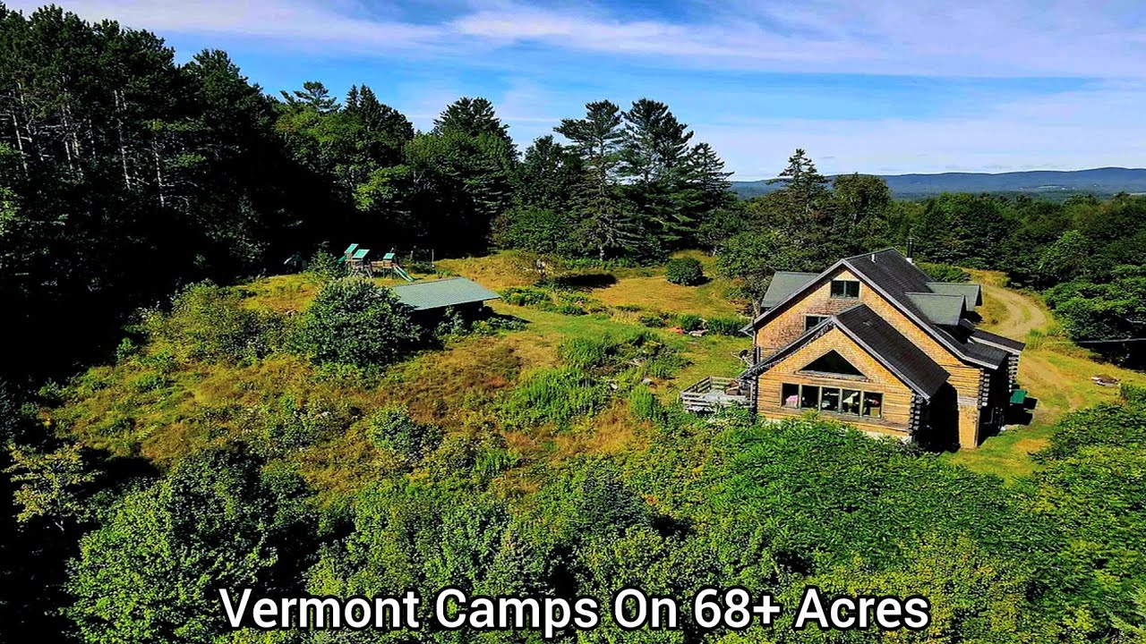 Vermont Camps For Sale | 68+ Acres | VT Real Estate For Sale | Lamoille Valley Trails | Burke MTN