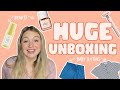 HUGE UNBOXING (baby clothes, beauty products, activewear)