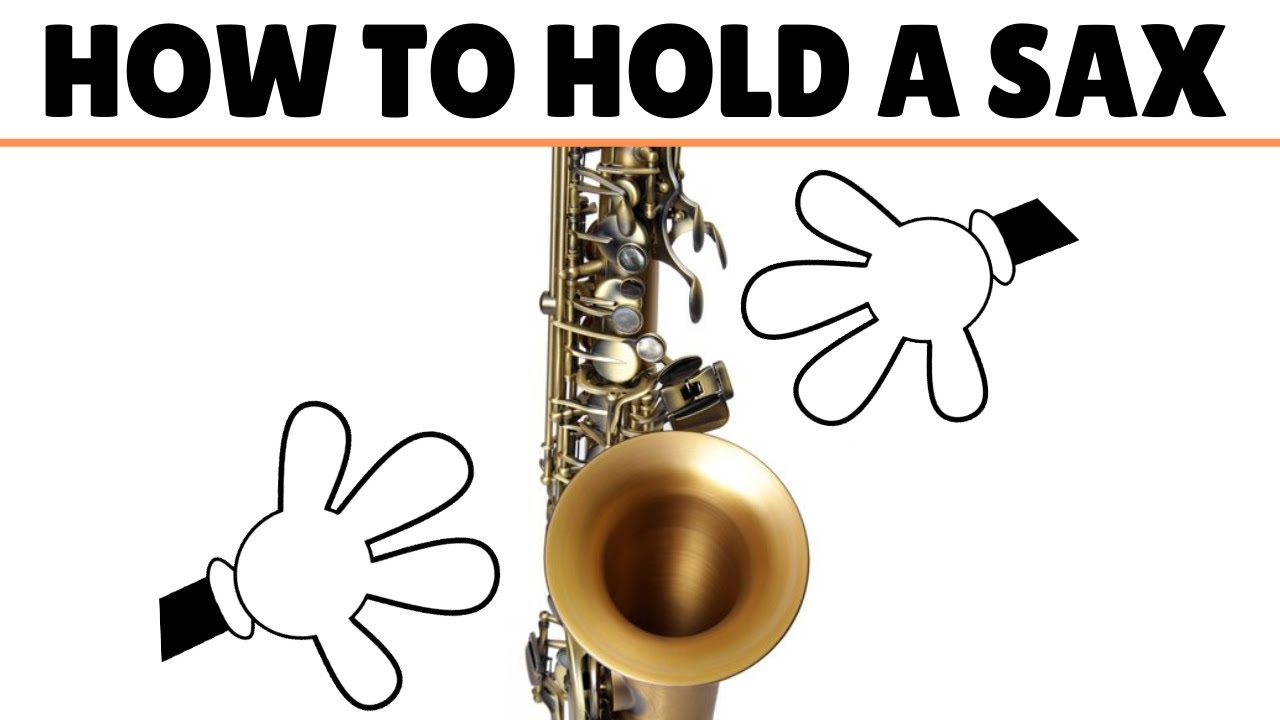 How To Hold A Sax And Play Your First 3 Notes. Beginner Saxophone Lesson #4