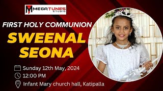 | First Holy Communion of Sweenal Seona | Infant Mary Church hall, Katipalla.