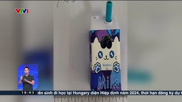 Cấp cứu 2 học sinh ngộ độc do sử dụng thuốc lá điện tử hình hộp sữa | VTV24