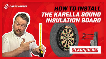 How to install the Karella sound insulation backboard