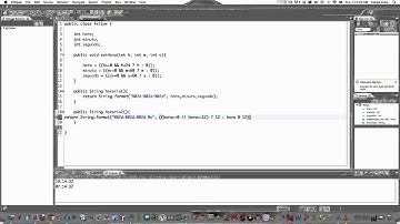 Tutorial Java - 27 - Classe Tempo Parte 2 (Em Português).mov