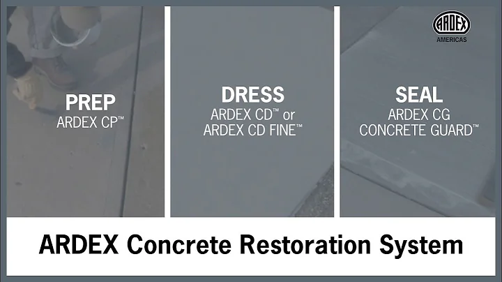 ARDEX Concrete Restoration System - System Commercial