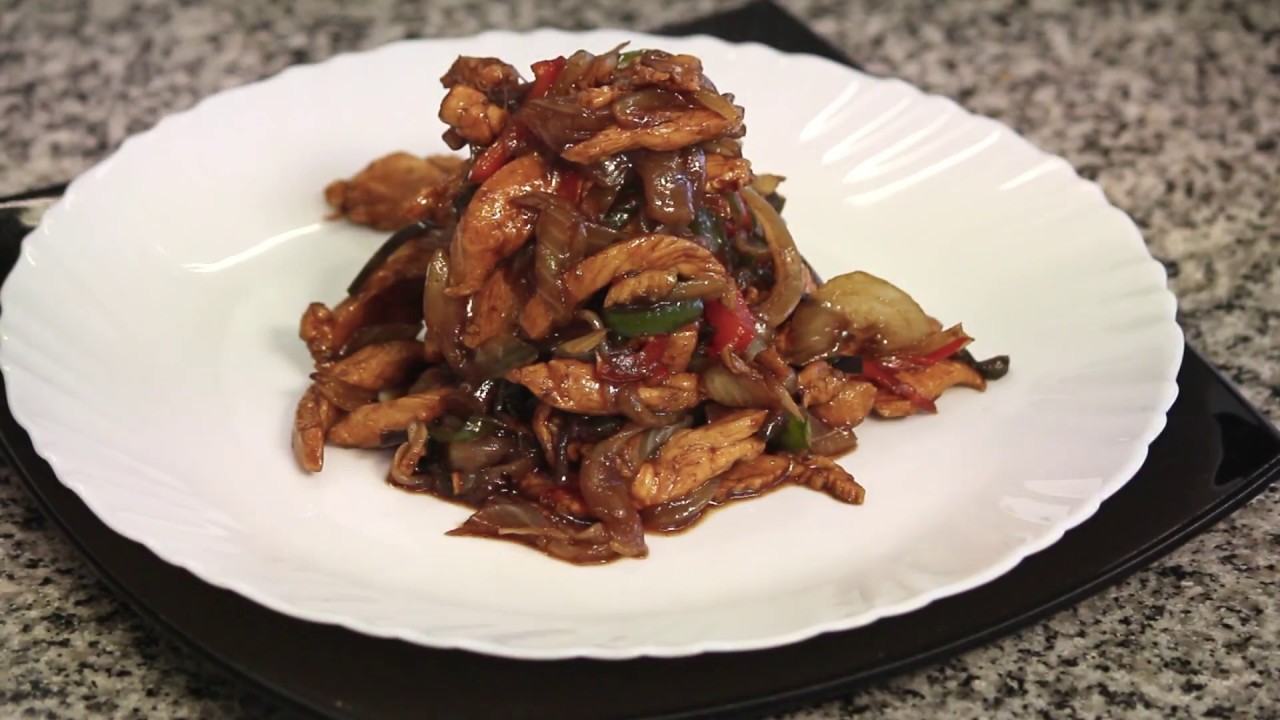 Salteado de vegetales con pollo   Corte Pluma