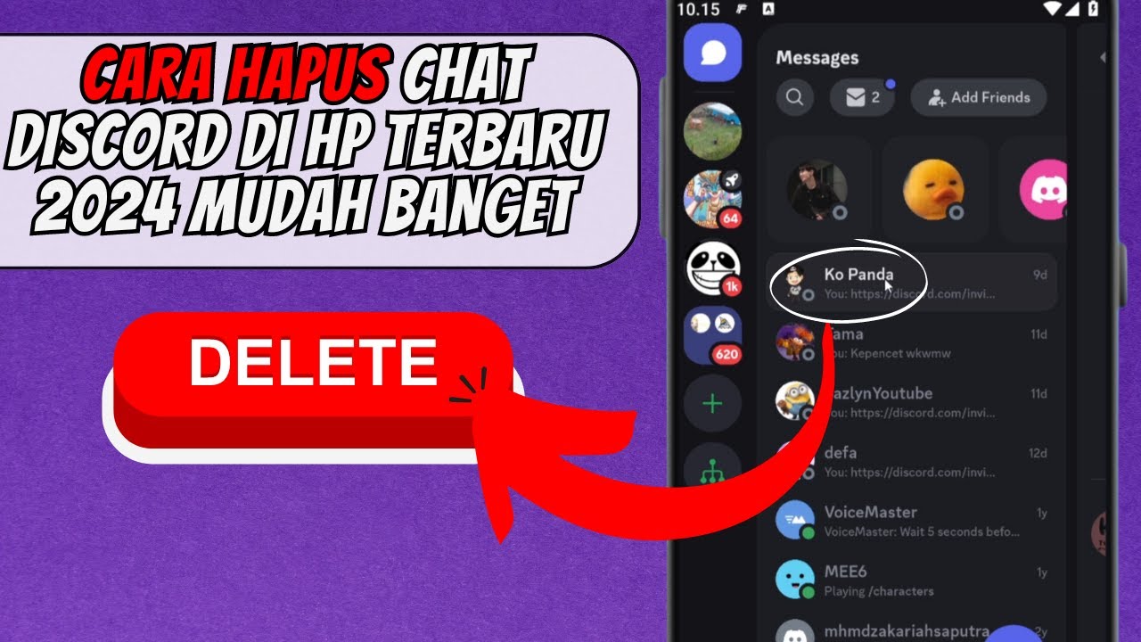CARA HAPUS CHAT DISCORD DI HP TERBARU 2024 MUDAH BANGET YouTube cara-hapus-chat-discord-di-hp-terbaru-2024-mudah-banget-youtube
