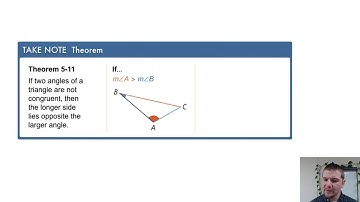 Geometry 5-6 Inequalities in One Triangle: Problem 3 - Using Theorem 5-11