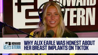Why Alix Earle Was Open About Getting Breast Implants