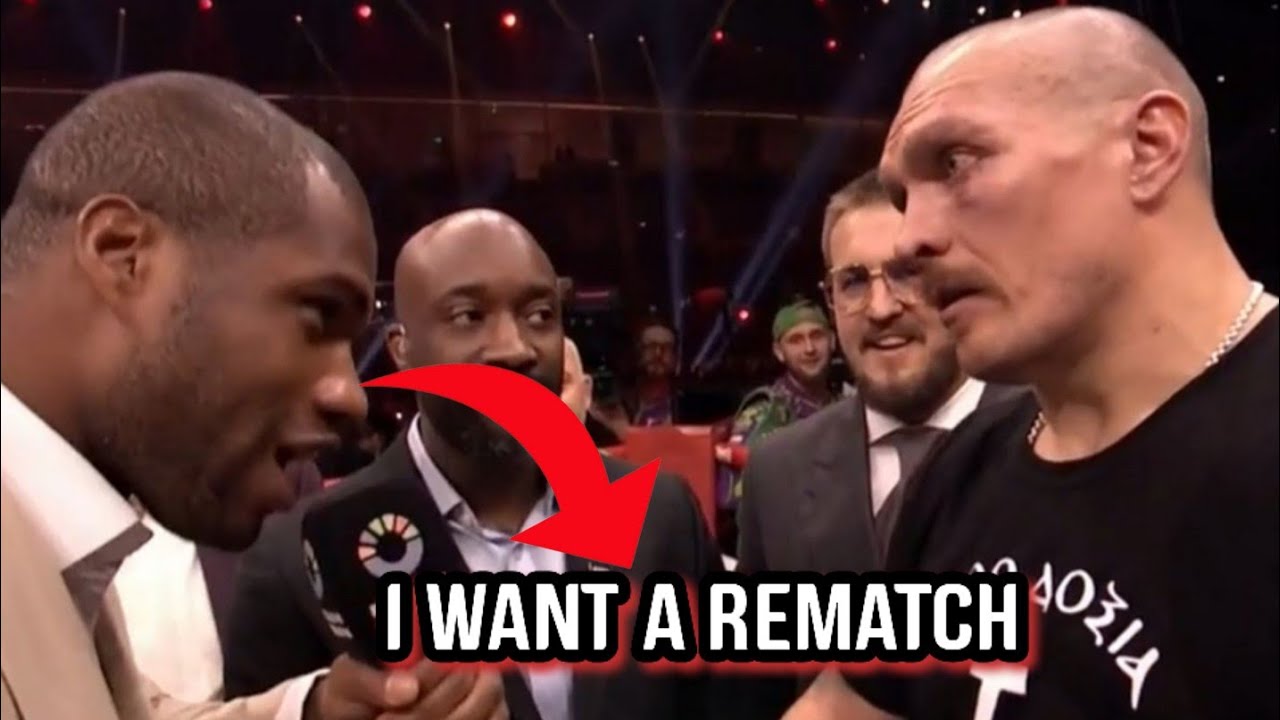 Daniel Dubois STORMED the Ring After Usyk Win and Confronted Usyk in Tyson Fury vs Usyk 2 Full Fight