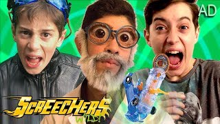 The Crazy Toy Inventor - Fun Kids Parody With Screechers Wild Toys Gorgeous Movies