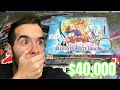 OPENING A $40,000 Legend of Blue-Eyes Yugioh Box!
