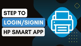 How To Login Into Hp Smart App Using Mobile !