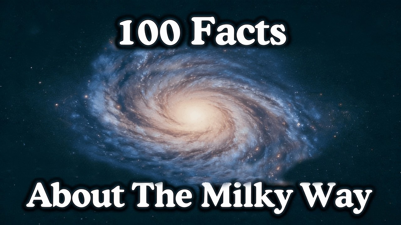 100 Facts About The Milky Way Galaxy - YouTube