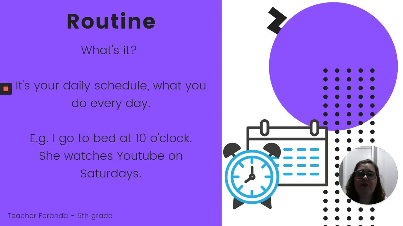 What's your routine like? - YouTube