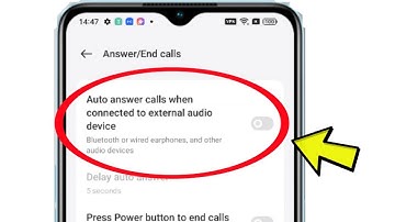 What is Auto Answer Call When Connect To External Audio like Blutooth, Headset On Oppo A78