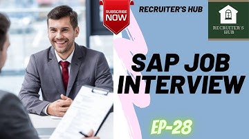 SAP JOB INTERVIEW - SAP WM CONSULTANT