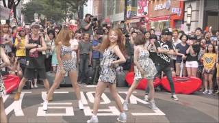 MIRRORED DANCE LADIES CODE KISS KISS