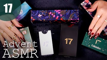 ASMR Advent Calendar 2022 Day 17 (🎧 soft spoken, tapping, scratching, swatching)
